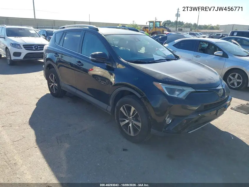 2018 Toyota Rav4 Xle VIN 2T3WFREV7JW456771 фото 2
