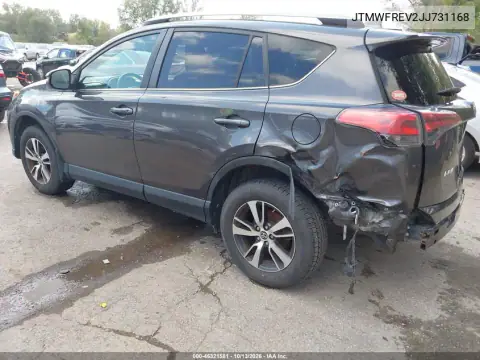 JTMWFREV2JJ731168 — 2018 Toyota RAV4, фото 4 с аукциона IAAI, Задняя часть