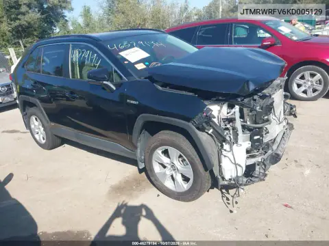 2019 Toyota Rav4 Hybrid Xle VIN JTMRWRFV6KD005129 фото 1