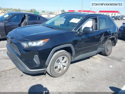 2019 Toyota Rav4 Le VIN 2T3H1RFVXKW036722 фото 3