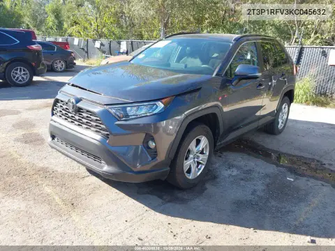 2019 Toyota Rav4 Xle VIN 2T3P1RFV3KC045632 фото 3