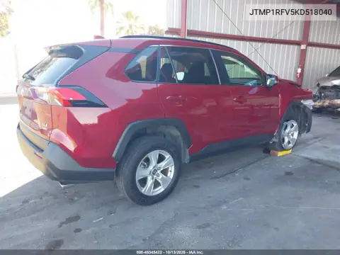 JTMP1RFV5KD518040 — 2019 Toyota RAV4, фото 5 с аукциона IAAI, Правый бок