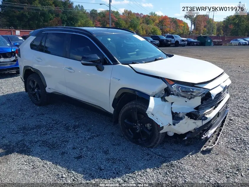 2T3EWRFV5KW019976 — 2019 Toyota RAV4, фото 2 с аукциона IAAI, Передняя часть