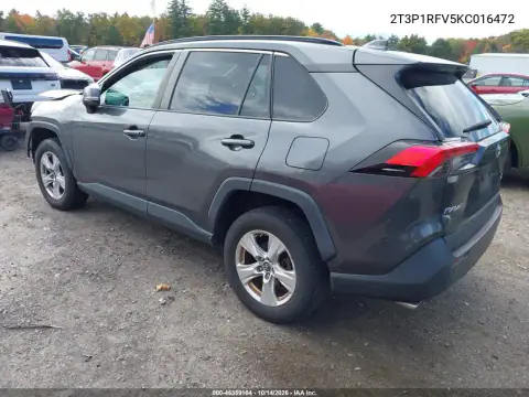 2T3P1RFV5KC016472 — 2019 Toyota RAV4, фото 4 с аукциона IAAI, Передняя часть