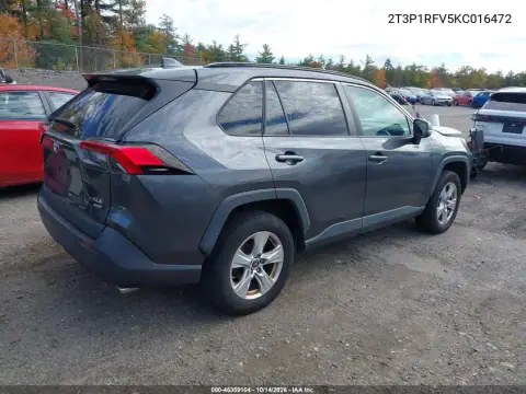2T3P1RFV5KC016472 — 2019 Toyota RAV4, фото 5 с аукциона IAAI, Передняя часть