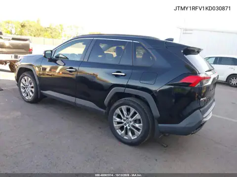 JTMY1RFV1KD030871 — 2019 Toyota RAV4, фото 4 с аукциона IAAI, Задняя часть