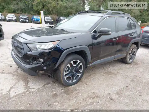 2T3J1RFV4KW012014 — 2019 Toyota RAV4, фото 3 с аукциона IAAI, Естественный износ
