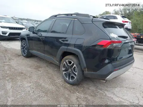 2T3J1RFV4KW012014 — 2019 Toyota RAV4, фото 4 с аукциона IAAI, Естественный износ