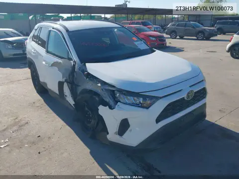 2020 Toyota Rav4 Le VIN 2T3H1RFV0LW100073 фото 2
