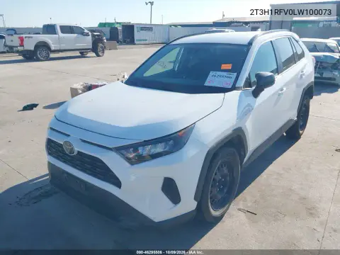 2020 Toyota Rav4 Le VIN 2T3H1RFV0LW100073 фото 3