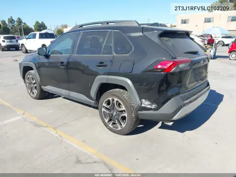 2020 Toyota Rav4 Adventure VIN 2T3J1RFV5LC102209 фото 3