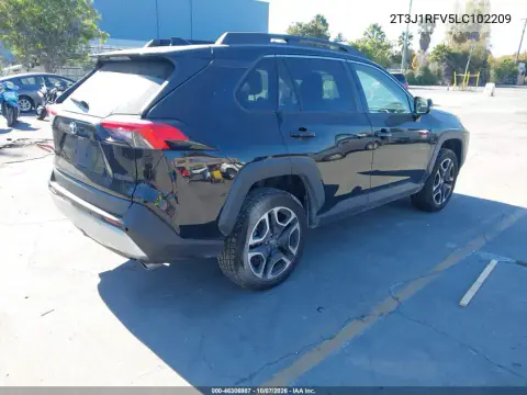 2020 Toyota Rav4 Adventure VIN 2T3J1RFV5LC102209 фото 4
