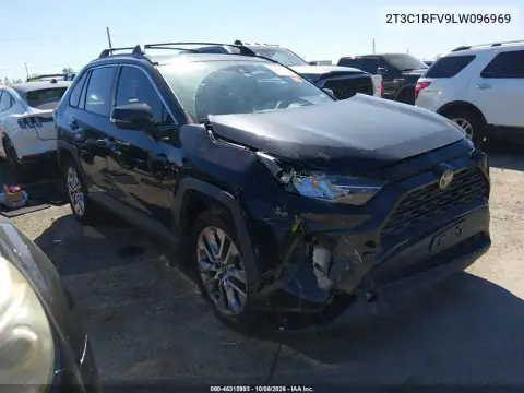 2020 Toyota Rav4 Xle Premium VIN 2T3C1RFV9LW096969 фото 2