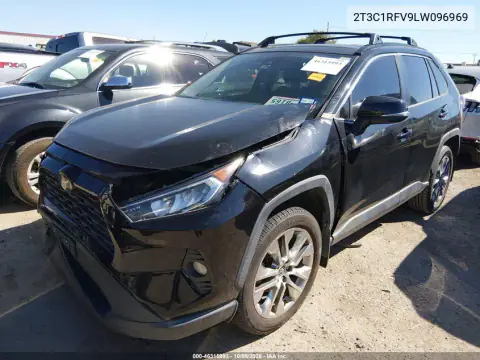 2020 Toyota Rav4 Xle Premium VIN 2T3C1RFV9LW096969 фото 3