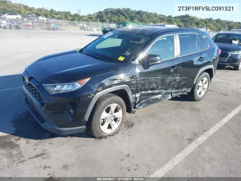 2020 Toyota Rav4 Xle VIN 2T3P1RFV5LC091321 фото 3