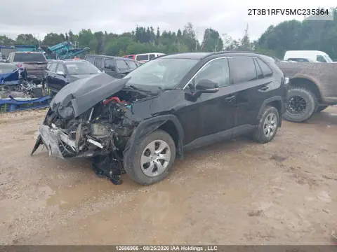 2021 Toyota Rav4 Le VIN 2T3B1RFV5MC235364 фото 2