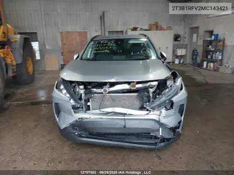 2021 Toyota Rav4 Le VIN 2T3B1RFV2MC143421 фото 12