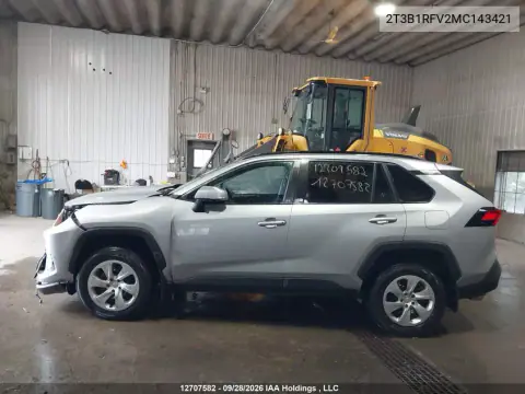 2021 Toyota Rav4 Le VIN 2T3B1RFV2MC143421 фото 14