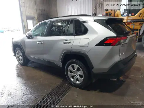 2021 Toyota Rav4 Le VIN 2T3B1RFV2MC143421 фото 3
