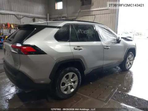 2021 Toyota Rav4 Le VIN 2T3B1RFV2MC143421 фото 4