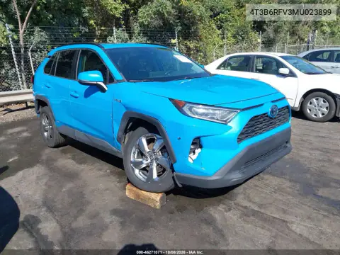 2021 Toyota Rav4 Hybrid Xle Premium VIN 4T3B6RFV3MU023899 фото 2