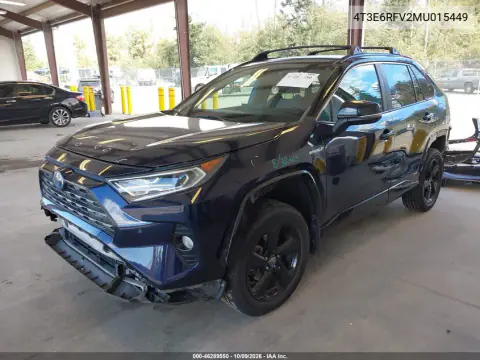 2021 Toyota Rav4 Hybrid Xse VIN 4T3E6RFV2MU015449 фото 3