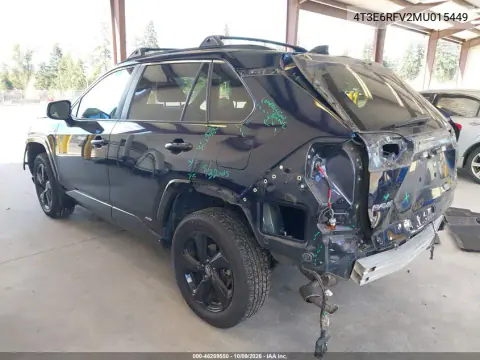 2021 Toyota Rav4 Hybrid Xse VIN 4T3E6RFV2MU015449 фото 4