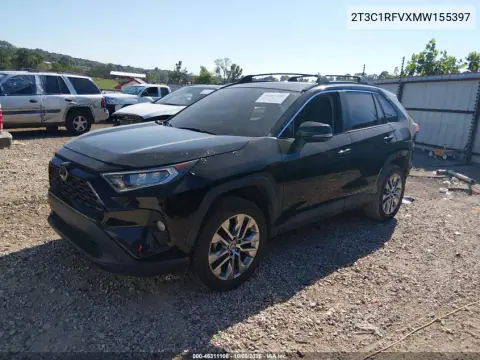 2021 Toyota Rav4 Xle Premium VIN 2T3C1RFVXMW155397 фото 3