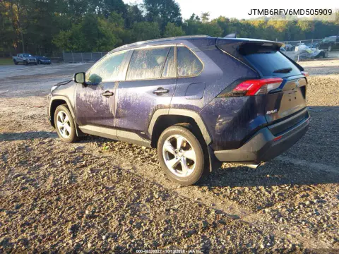 2021 Toyota Rav4 Hybrid Xle Premium VIN JTMB6RFV6MD505909 фото 3