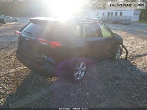 2021 Toyota Rav4 Hybrid Xle Premium VIN JTMB6RFV6MD505909 фото 4