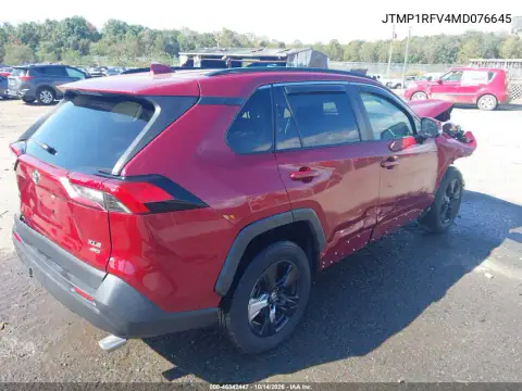 JTMP1RFV4MD076645 — 2021 Toyota RAV4, фото 5 с аукциона IAAI, Передняя часть
