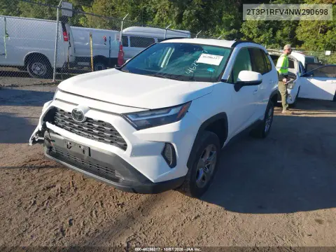 2022 Toyota Rav4 Xle VIN 2T3P1RFV4NW290698 фото 3