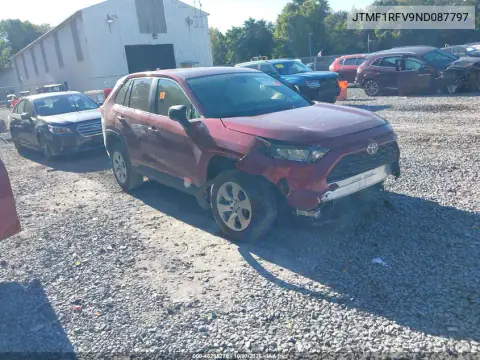 2022 Toyota Rav4 Le VIN JTMF1RFV9ND087797 фото 2