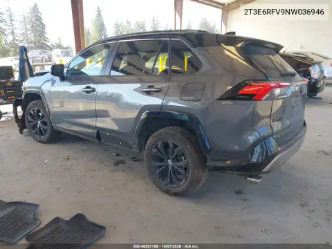 2022 Toyota Rav4 Hybrid Xse VIN 2T3E6RFV9NW036946 фото 4
