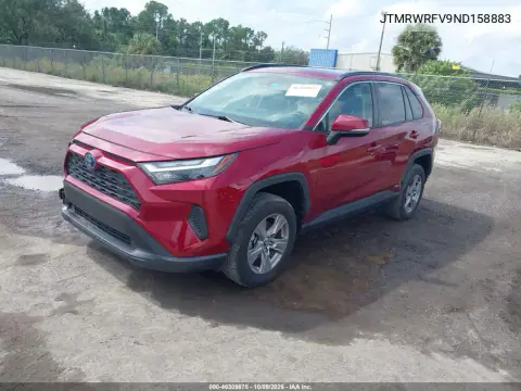 2022 Toyota Rav4 Hybrid Xle VIN JTMRWRFV9ND158883 фото 3