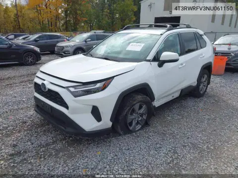 4T3RWRFV3NU061150 — 2022 Toyota RAV4, фото 2 с аукциона IAAI, Передняя часть