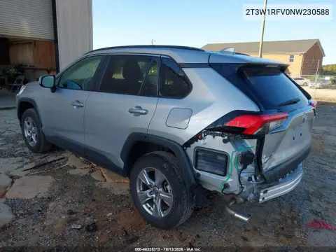 2022 Toyota Rav4 Xle VIN 2T3W1RFV0NW230588 фото 3