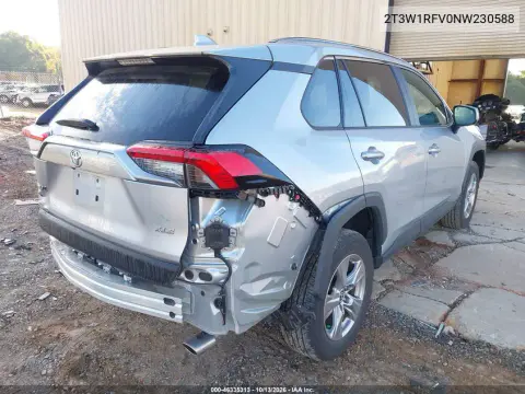 2022 Toyota Rav4 Xle VIN 2T3W1RFV0NW230588 фото 4