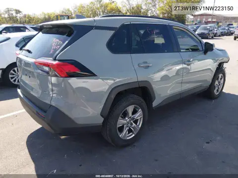 2022 Toyota Rav4 Xle VIN 2T3W1RFV1NW223150 фото 5
