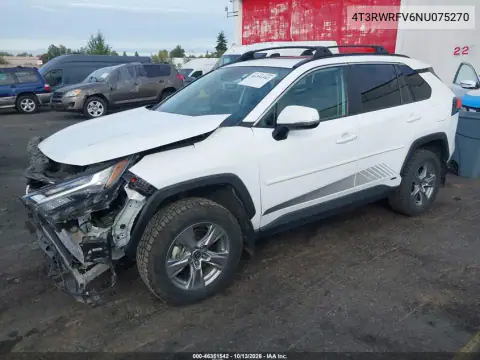 4T3RWRFV6NU075270 — 2022 Toyota RAV4, фото 3 с аукциона IAAI, Передняя часть