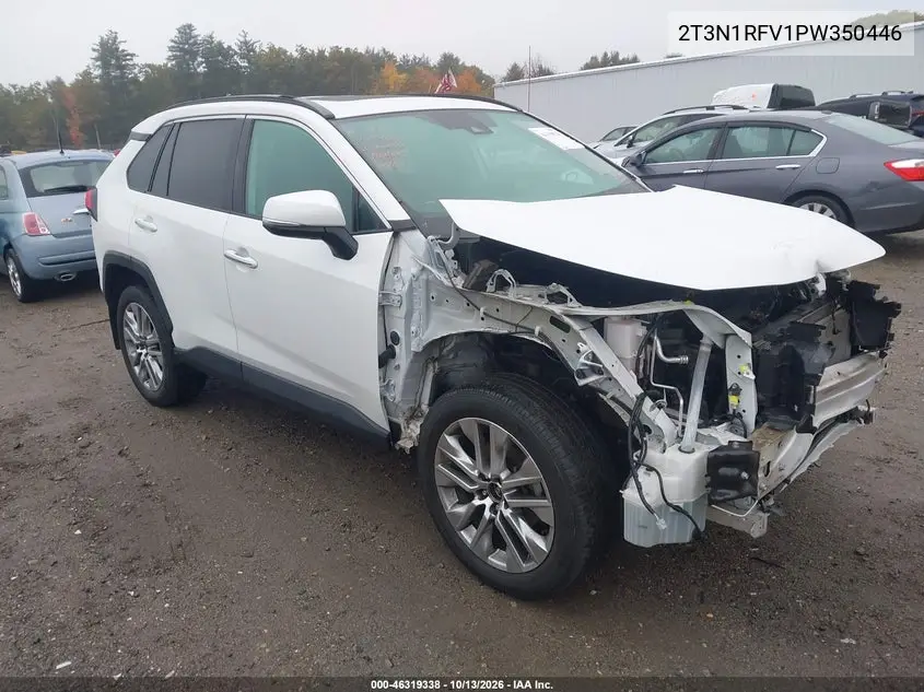 2T3N1RFV1PW350446 Toyota RAV4 2023 — повреждение Передняя часть, фото до ремонта