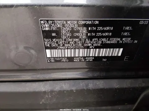 2023 Toyota Rav4 Prime Se VIN JTMAB3FV0PD131225 фото 10