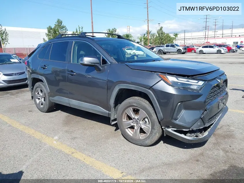 JTMW1RFV6PD103022 — 2023 Toyota RAV4, фото 2 с аукциона IAAI, Передняя и задняя части
