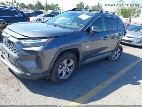 JTMW1RFV6PD103022 — 2023 Toyota RAV4, фото 3 с аукциона IAAI, Передняя и задняя части