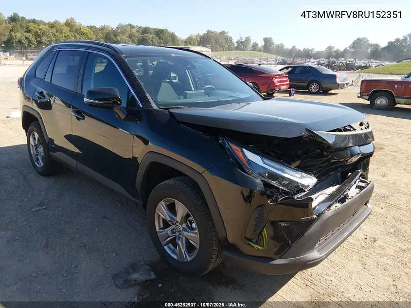 2024 Toyota Rav4 Hybrid Le VIN 4T3MWRFV8RU152351 фото 1