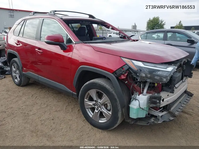 2024 Toyota Rav4 Hybrid Xle VIN 2T3RWRFV6RW186553 фото 1