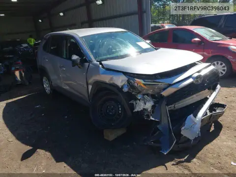 2024 Toyota Rav4 Le VIN 2T3F1RFV9RC398043 фото 2