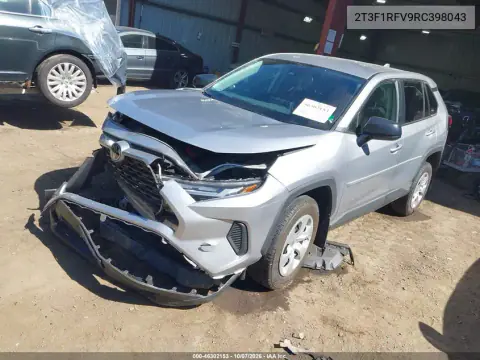 2024 Toyota Rav4 Le VIN 2T3F1RFV9RC398043 фото 3