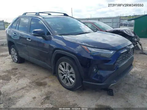 2T3Y1RFV2RW349550 — 2024 Toyota RAV4, Передняя часть, фото до ремонта