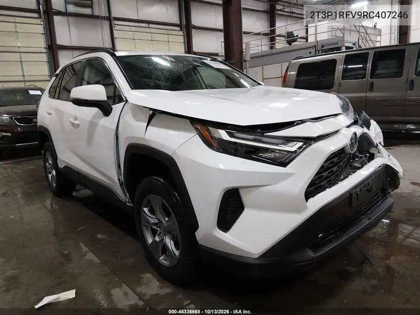 2T3P1RFV9RC407246 — 2024 Toyota RAV4, фото 2 с аукциона IAAI, Передняя часть